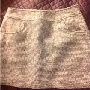 Express wool mini skirt